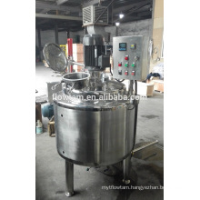 stainless steel electric heating beverage liquid mixing tank with agitator